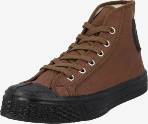 Hoge Sneakers Sneakers Hoog Dames Chocoladebruin -Kledingwinkel b3f894df4f5244389fe67c2d7eef12e7