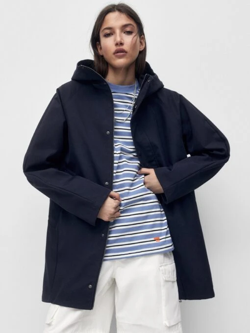 PULL & BEAR Parkas Tussenparka Dames Navy -Kledingwinkel b40d96d69aacc31eaf3442a963e44ae0 scaled