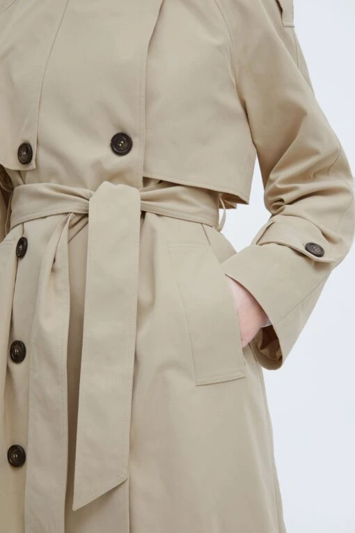 B.young Trenchcoats Tussenmantel Byasto Dames Beige -Kledingwinkel b5534f240be0f52bccbb9146c04fdd73 scaled