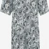 Dorothy Perkins Ponchos & Kimonos Kimono Dames Zwart / Wit -Kledingwinkel b67047a71a425fa96e1826b5a7d72fd5