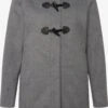 Ulla Popken Duffelcoats Tussenmantel Dames Grijs -Kledingwinkel b676622fb39a54aa68c0925ddf5429f3