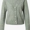 Vero Moda Vesten Gebreid Vest Vigga Dames Pastelgroen -Kledingwinkel b9fcfedcab0a3737e530f050b66c2691