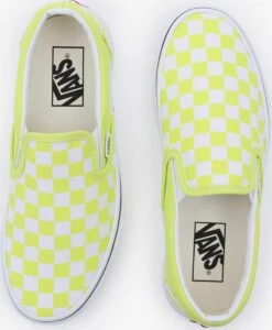 Vans Slip-on Sneakers Slip-ons Dames Limoen -Kledingwinkel ba91c544692ed6f475adfdbda77615ce