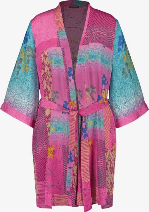 Ponchos & Kimonos Kimono Dames Magenta -Kledingwinkel bb81f7d3732804f999928479d94edbd7 scaled