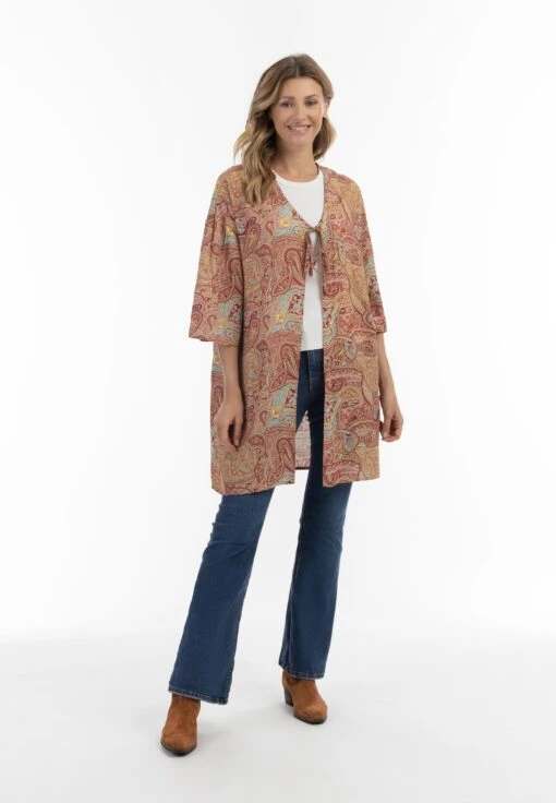 Ponchos & Kimonos Kimono Dames Beige -Kledingwinkel bbeab099773ad458528e1ce02eae7e1b scaled