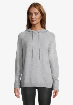 Betty Barclay Hoodies Trui Dames Grijs Gemêleerd -Kledingwinkel bc2cf2e7405e1fdeb67f004395fcfe9b