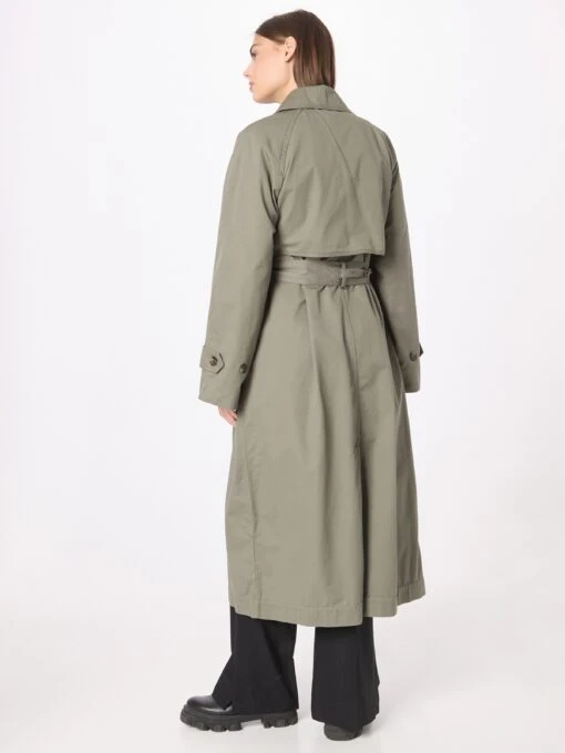 WEEKDAY Trenchcoats Tussenmantel Travis Dames Kaki -Kledingwinkel bd47625aa16b306317620c1f36c289eb scaled