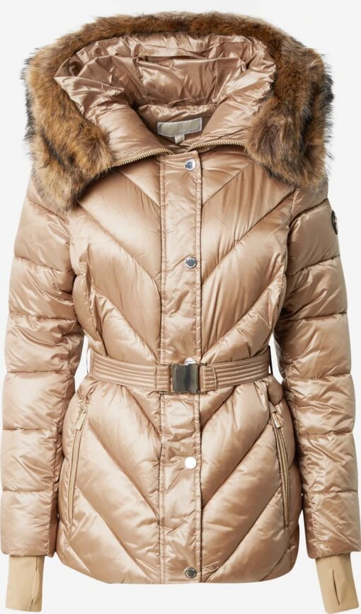 MICHAEL Michael Kors Winterjassen Winterjas Dames Goud -Kledingwinkel be882cfcc3676800fe81204fb01237ea scaled