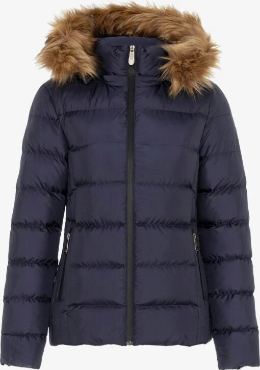 Cipo & Baxx Winterjassen Winterjas Dames Donkerblauw -Kledingwinkel c34419240c269545bbe711e9e9a4ff8b scaled