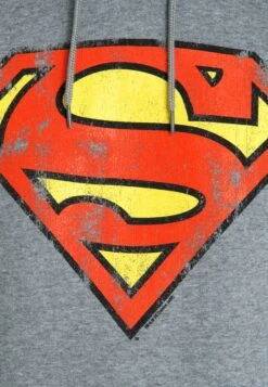 Logoshirt Hoodies Trui Superman - Logo Dames Grijs Gemêleerd -Kledingwinkel c3ea56e7d49ccfdf275be38ecdd583f6