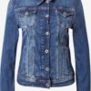 Pepe Jeans Spijkerjasjes Tussenjas Thrift Dames Blauw -Kledingwinkel c40af61492fd92510c02b838ce0be705