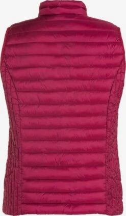 Ulla Popken Bodywarmers Bodywarmer Dames Bourgogne -Kledingwinkel c5378021f49e024b01d64689b3597a4a