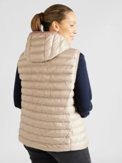 Bodywarmers Bodywarmer Dames Beige -Kledingwinkel c80229ecafc630ede05219b15b0f7f5d