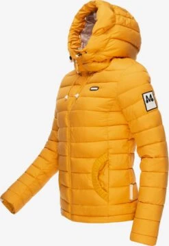 Marikoo Winterjassen Winterjas Nasriin Dames Geel -Kledingwinkel caa098e5ebe61b973af2dea722e627eb