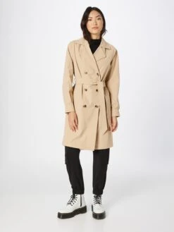 Vila Trenchcoats Tussenmantel Dames Beige -Kledingwinkel cce1aad0aa3375ba83d26c3a9fb5d818