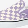 Vans Slip-on Sneakers Slip-ons Dames Lila -Kledingwinkel cdacc490e8d0dc716598f596b1bb67ec