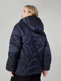 Gewatteerde Jassen Winterjas Lou Dames Donkerblauw -Kledingwinkel ce2a9477f433b7c44d2e59312571d756