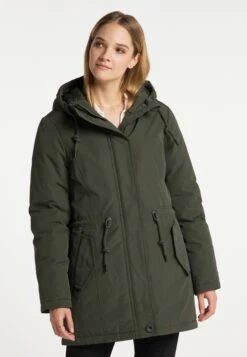 Parkas Winterparka Dames Kaki -Kledingwinkel ce4781766eddd2e762b727fd79c9f3d1