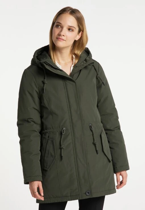 Parkas Winterparka Dames Kaki -Kledingwinkel ce4781766eddd2e762b727fd79c9f3d1 scaled