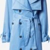 Trenchcoats Tussenmantel Dames Blauw -Kledingwinkel ce6596b4220500ab1fd1f9f5437e3d79