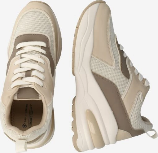 Call It Spring Running Sneakers Sneakers Laag Dames Taupe / Donkerbeige / Wit -Kledingwinkel ceac8b2b0949e839631c7fdb3a18816f