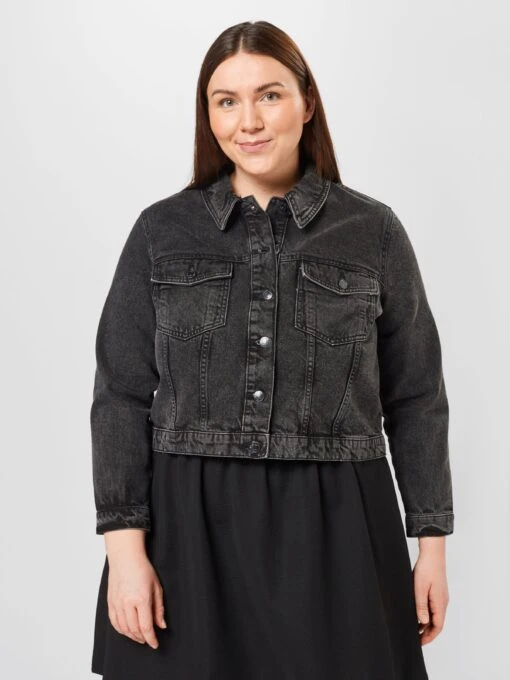 Vero Moda Curve Spijkerjasjes Tussenjas Mikky Dames Zwart -Kledingwinkel d33d77c00ba44a171ed496f2dc4fb310 scaled