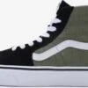 Vans Hoge Sneakers Sneakers Hoog SK8 Dames Donkergroen / Zwart -Kledingwinkel d4b1842c3275448149087b2870801a5e