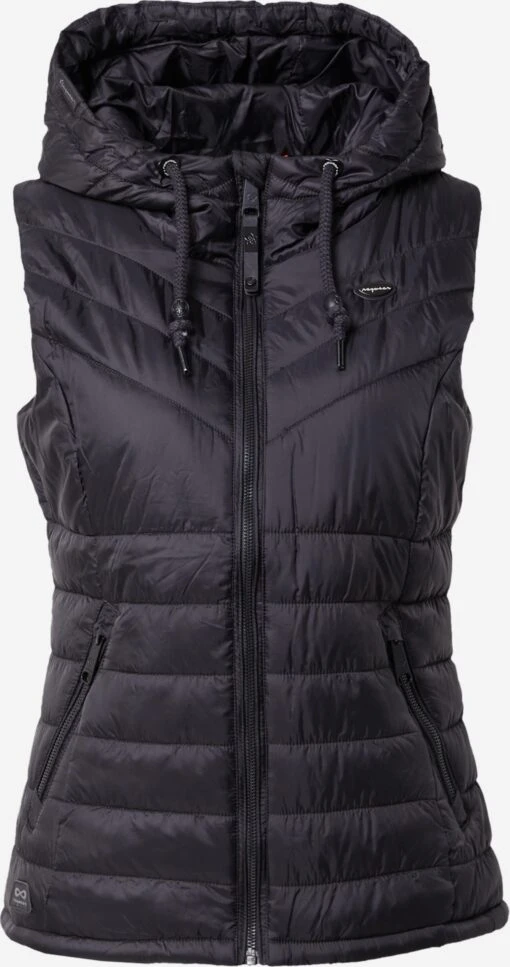 Ragwear Bodywarmers Bodywarmer LUCINDA Dames Zwart -Kledingwinkel d6034901624922d21fddb7944ca2cad1 scaled