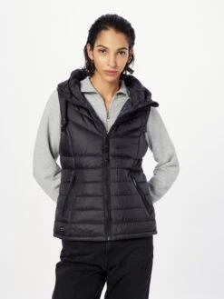 Ragwear Bodywarmers Bodywarmer LUCINDA Dames Zwart -Kledingwinkel d6207f2be383d1c70d25fcf924ea712f