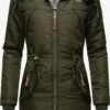 Marikoo Parkas Winterparka Kamii Dames Olijfgroen -Kledingwinkel d6836ab1b255873e41915f37b459a87e