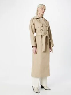 IVY OAK Trenchcoats Tussenmantel CAROLINA Dames Beige -Kledingwinkel d747a0f9e4745b21122588df624c9d77