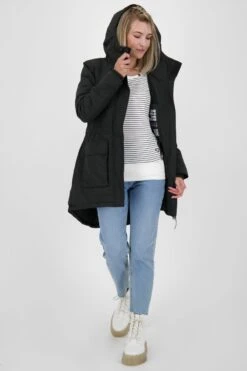 Parkas Tussenparka CharlizeAK Dames Nachtblauw -Kledingwinkel d9555d1bb4a21754334f430a5c6eb032