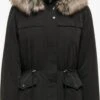 ONLY Parkas Winterparka ONLSTARLINE Dames Zwart -Kledingwinkel d9f9ebe91191a152519838beb603dd62