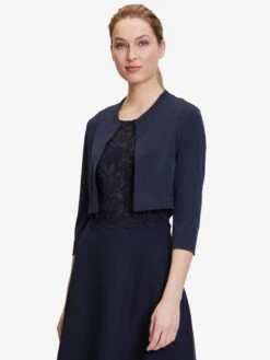 Vera Mont Boleros Bolero Dames Navy -Kledingwinkel da9ae38c4c1e9fab1f80cbbade77b20b