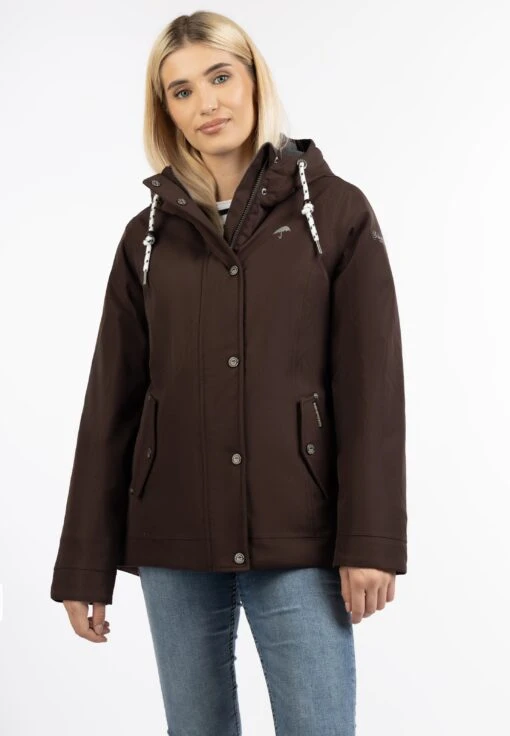 Schmuddelwedda Outdoor Jassen Functionele Jas Dames Chocoladebruin -Kledingwinkel dbd9be2771c07444af5fd630e6d698ac scaled