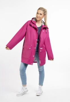 Schmuddelwedda Outdoor Jassen Functionele Jas Dames Fuchsia -Kledingwinkel dc1b889ee64195882bb813a3b09ab219