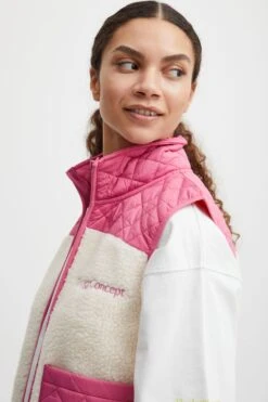 Bodywarmers Bodywarmer Dames Rosa -Kledingwinkel dfa730e1b1b9228e29e77aa83cd3b112