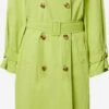 EDITED Trenchcoats Tussenmantel Neila Dames Neongroen -Kledingwinkel e38f48b37f7854ab936c3d51121ebfda