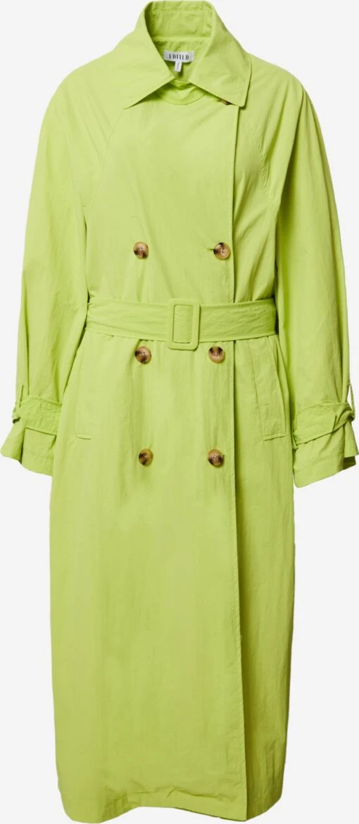 EDITED Trenchcoats Tussenmantel Neila Dames Neongroen -Kledingwinkel e38f48b37f7854ab936c3d51121ebfda scaled