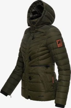 Navahoo Winterjassen Winterjas Wisteriaa Dames Olijfgroen -Kledingwinkel e4232bb5f68e25e441b6fa14ac4b95b4