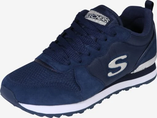 Skechers Running Sneakers Sneakers Laag Dames Navy -Kledingwinkel e4630b556db335521afc5cddb6daf811