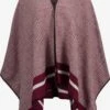 Ponchos & Kimonos Cape Dames Lila -Kledingwinkel e4edf26f25ad3ae6a3bfd05f1c98d4bc