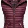 Navahoo Bodywarmers Bodywarmer Shadaa Dames Bordeaux -Kledingwinkel e5b631f4c204357a9a806b5873e41e88