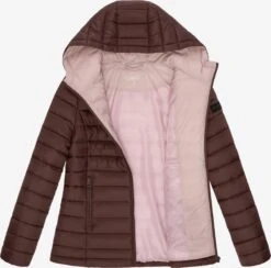 Marikoo Outdoor Jassen Functionele Jas Dames Karamel -Kledingwinkel e62e28e6badb5ad639f9d6f84bb543ea