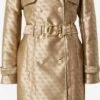 Guess Trenchcoats Tussenmantel DILETTA Dames Bruin -Kledingwinkel e7fff0376c53de7b5823bba15265140d