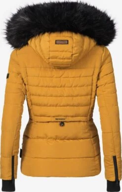 Navahoo Winterjassen Winterjas Adele Dames Safraan -Kledingwinkel e81acf99a4ef2740da431a5e98e0e5f1