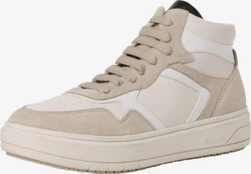 Tamaris Hoge Sneakers Sneakers Hoog Dames Beige / Crème -Kledingwinkel e8568a49d22918aa5d5fb422679c85fe