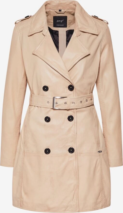 Maze Trenchcoats Tussenmantel Culima Dames Beige -Kledingwinkel e9f278a5b90413e507880610aeff3157 scaled