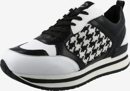 Gerry Weber Fashion Sneakers Sneakers Laag CALIFORNIA 02 Dames Zwart / Wit -Kledingwinkel ea11314a08a62795c76eed35c8487691