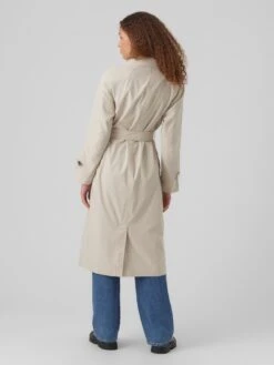 Vero Moda Trenchcoats Tussenmantel Tessa Dames Beige -Kledingwinkel eace047648632150a3e875391e80be39